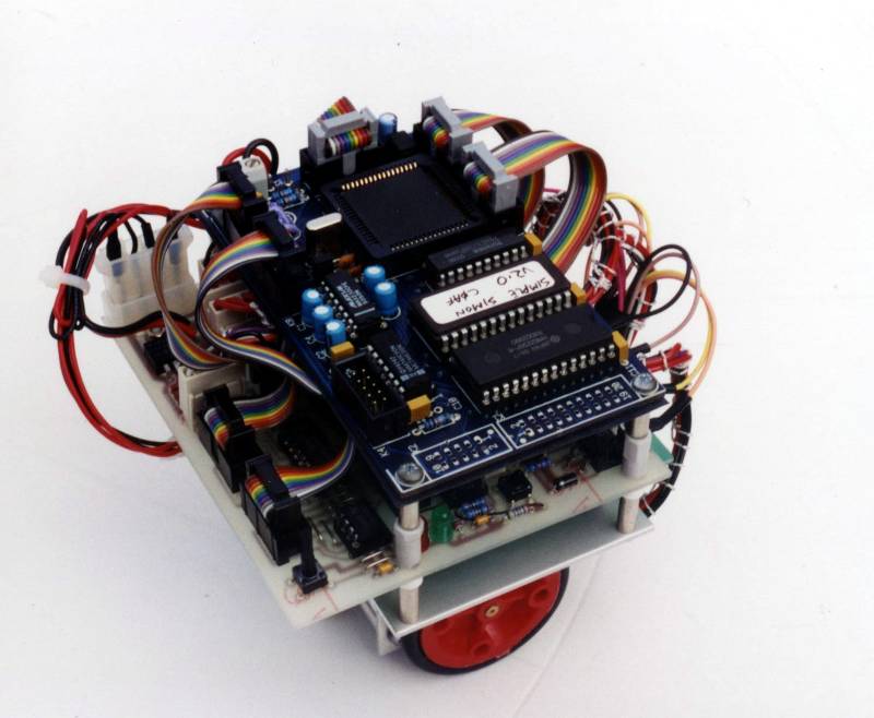 A Micromouse - Simple Simon as run in the 1993 competition