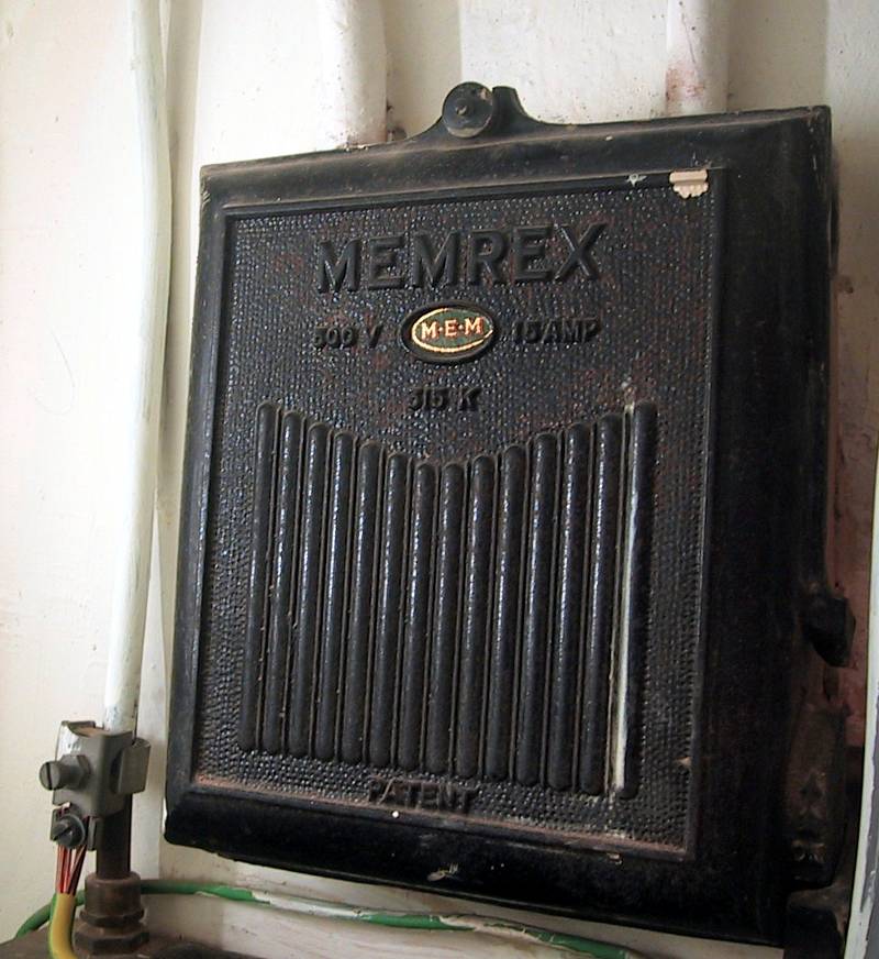 A Cast Iron Fusebox