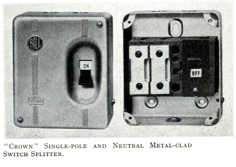 Bill / Crown fuse box from 1957