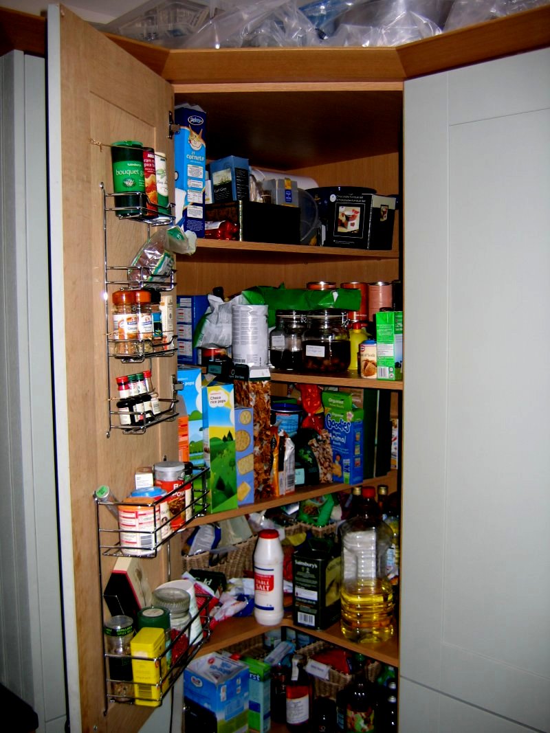 A dark Kitchen Cupboard needs lighting up