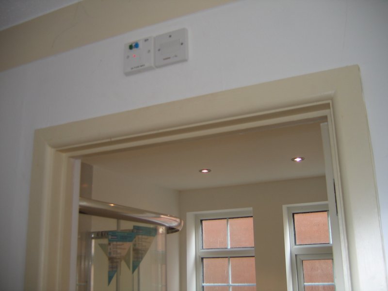 All electrical circuits in a room containing a bath or shower must be protected by an RCD