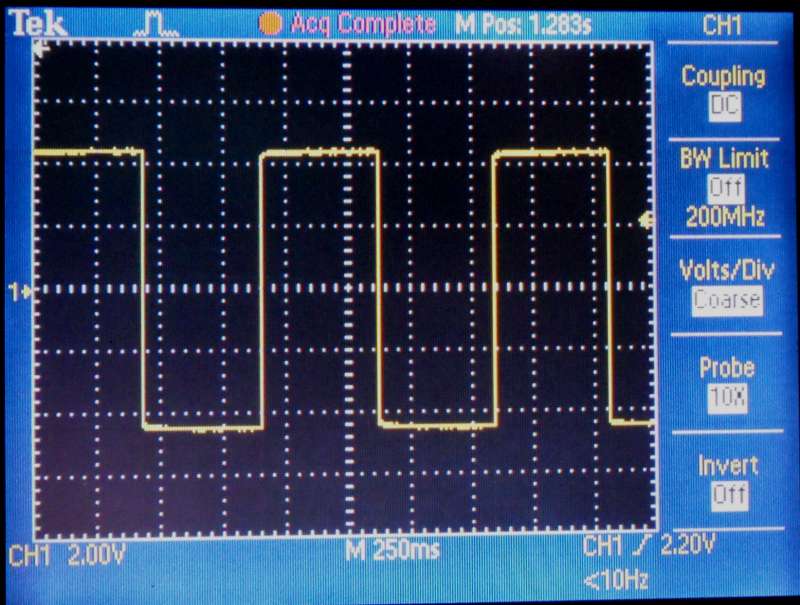 Ion drive MK2 voltage waveform