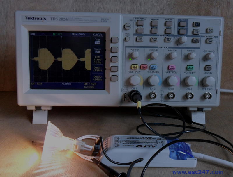 The test gear used to evaluate the transformers